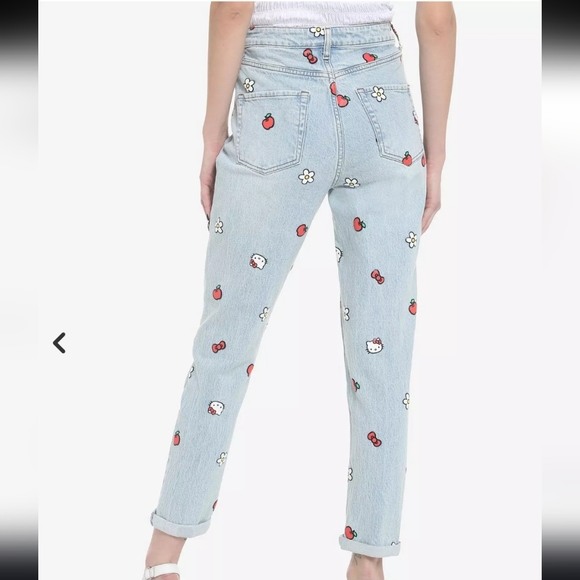 Hello Kitty Icons Mom Jeans - Size 3 (Juniors) - Y2K Style! - Picture 2 of 11